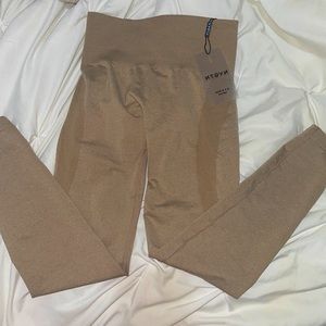 NGTVN beige legging. Really flattering.